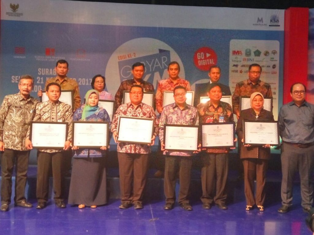 Dinas Koperasi dan Usaha Mikro Bojonegoro Meraih Penghargaan ICSB