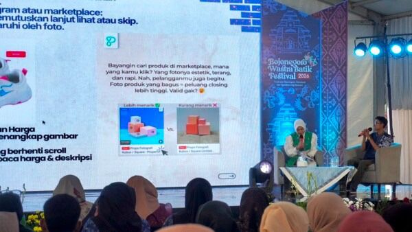 Talkshow Hari Pertama BWBF 2026, Manfaatkan AI untuk Percantik Konten Visual Produk UMKM
