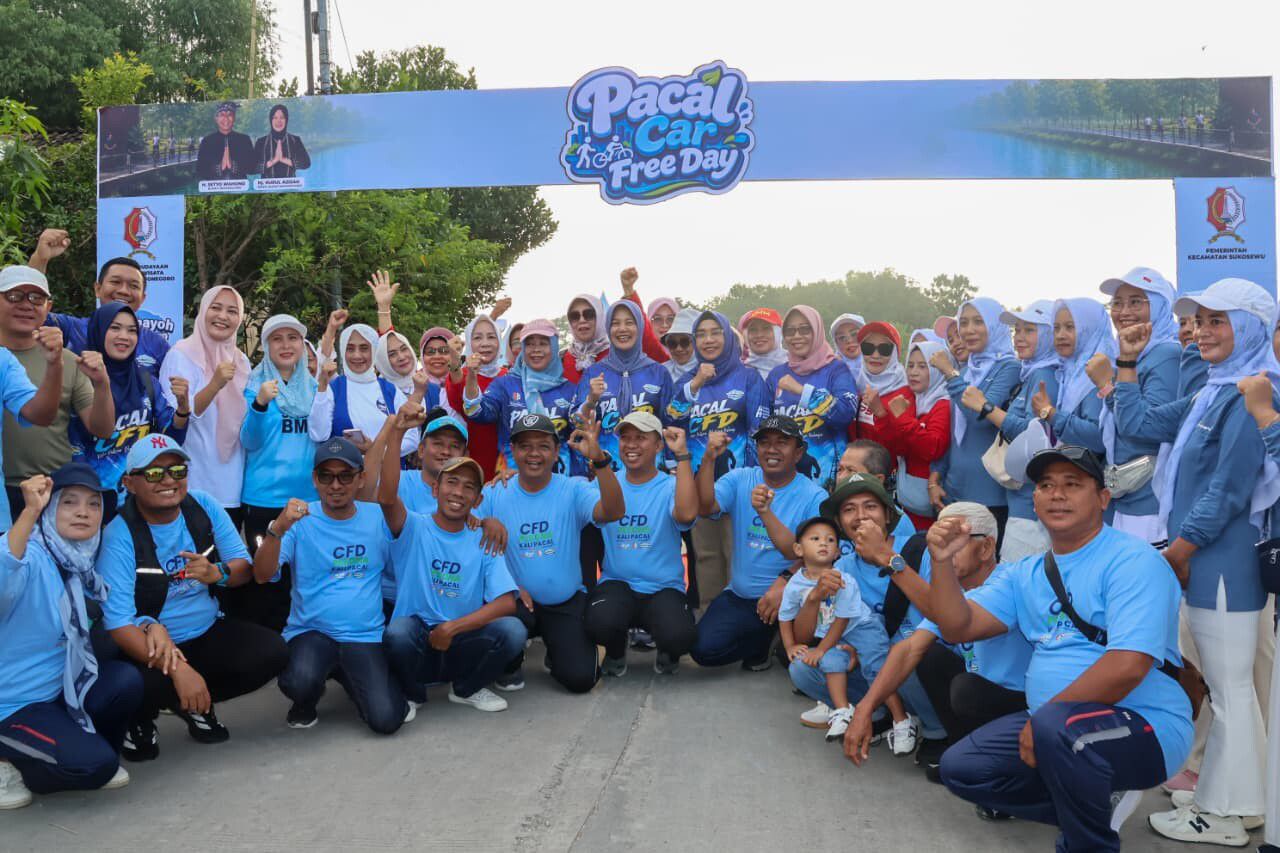 Pesona Kali Pacal Car Free Day di Sukosewu-Bojonegoro, Tempat Rekreasi dan Pertumbuhan Ekonomi Lokal