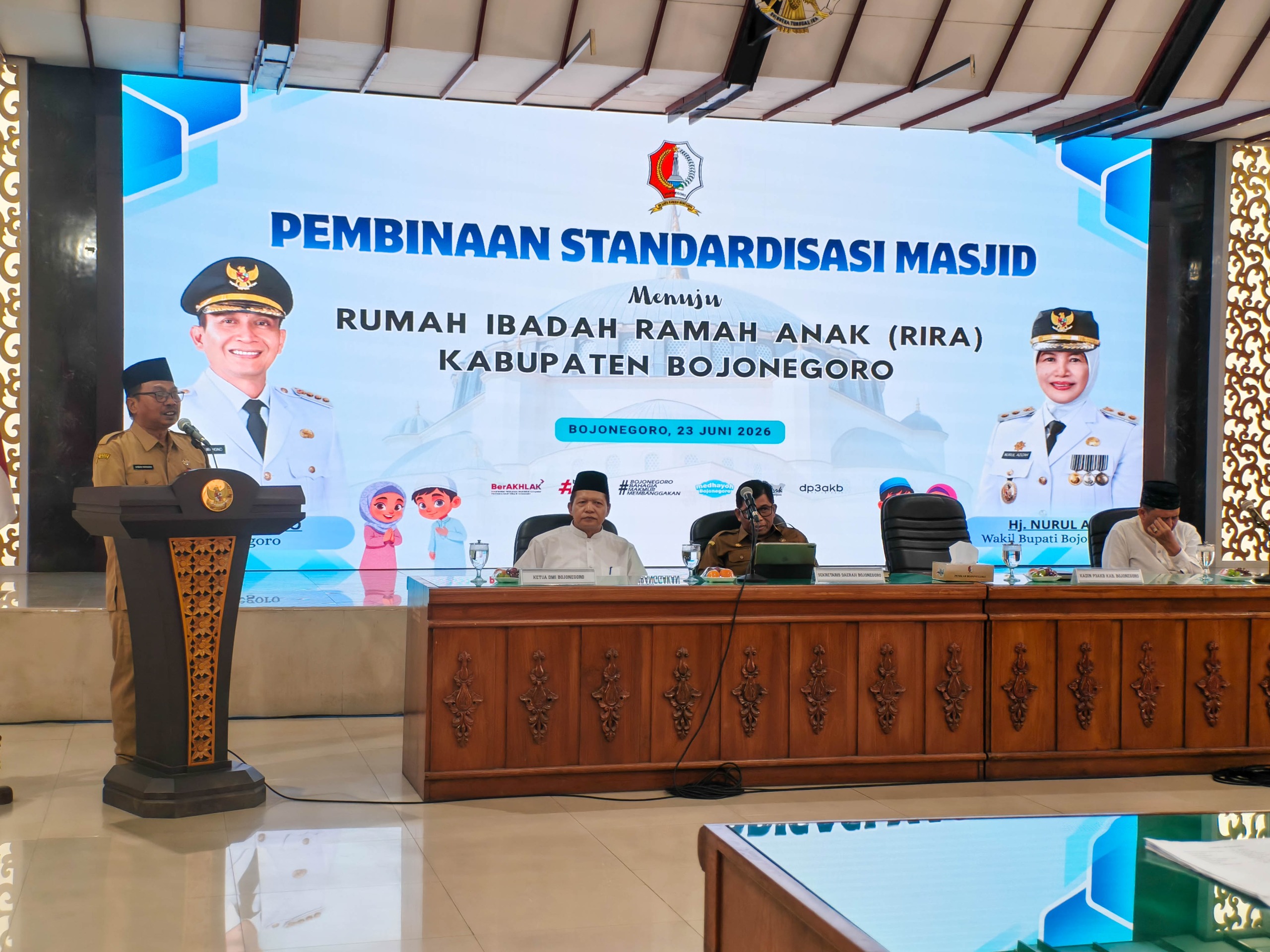 Pemkab Bojonegoro Dorong Masjid Jadi Pusat Pembentukan Karakter Anak//