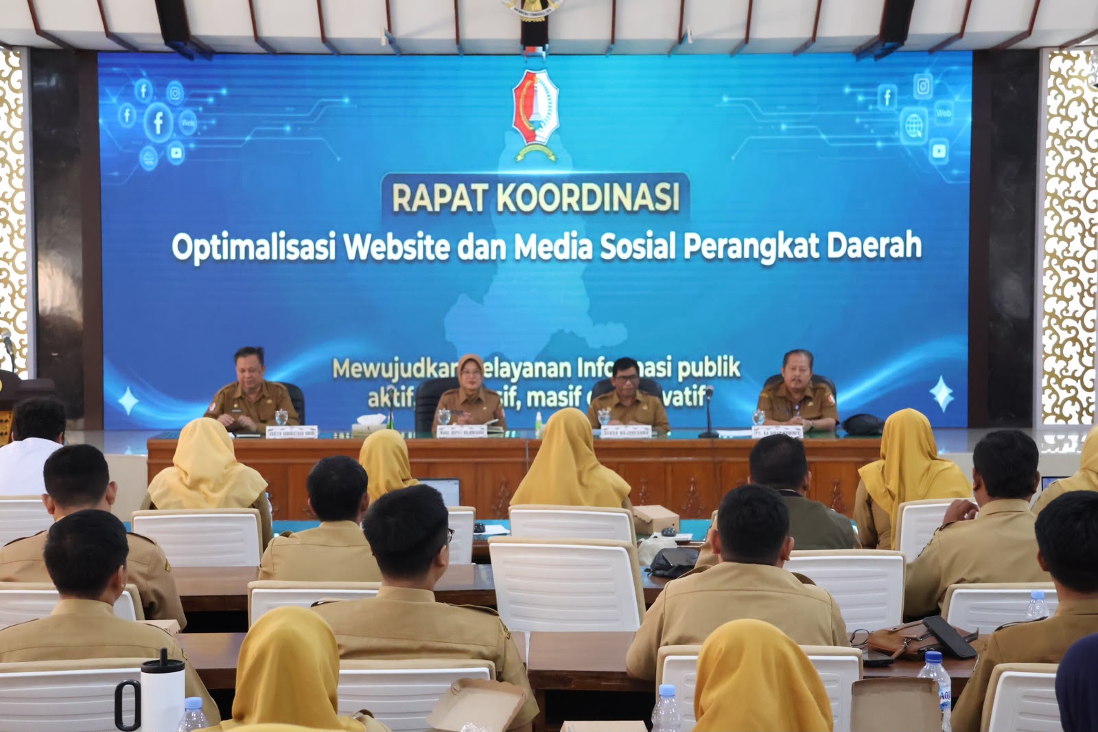Pemkab Bojonegoro Dorong Peningkatan Layanan Informasi Publik Lewat Website dan Media Sosial
