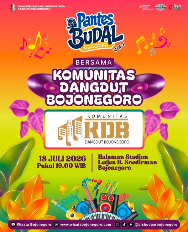 Disbudpar Bojonegoro Hadirkan Pantes Budal Vol 7, Hadirkan Komunitas Dangdut untuk Hibur Masyarakat