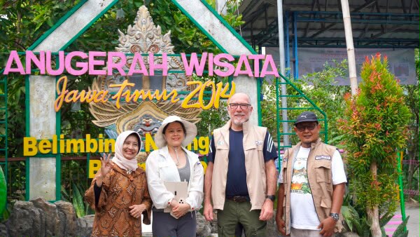 Hari Ketiga Asesmen Lapangan aUGGp, Dua Asesor UNESCO Kunjungi Geosite Kebun Blimbing hingga Kampung Samin