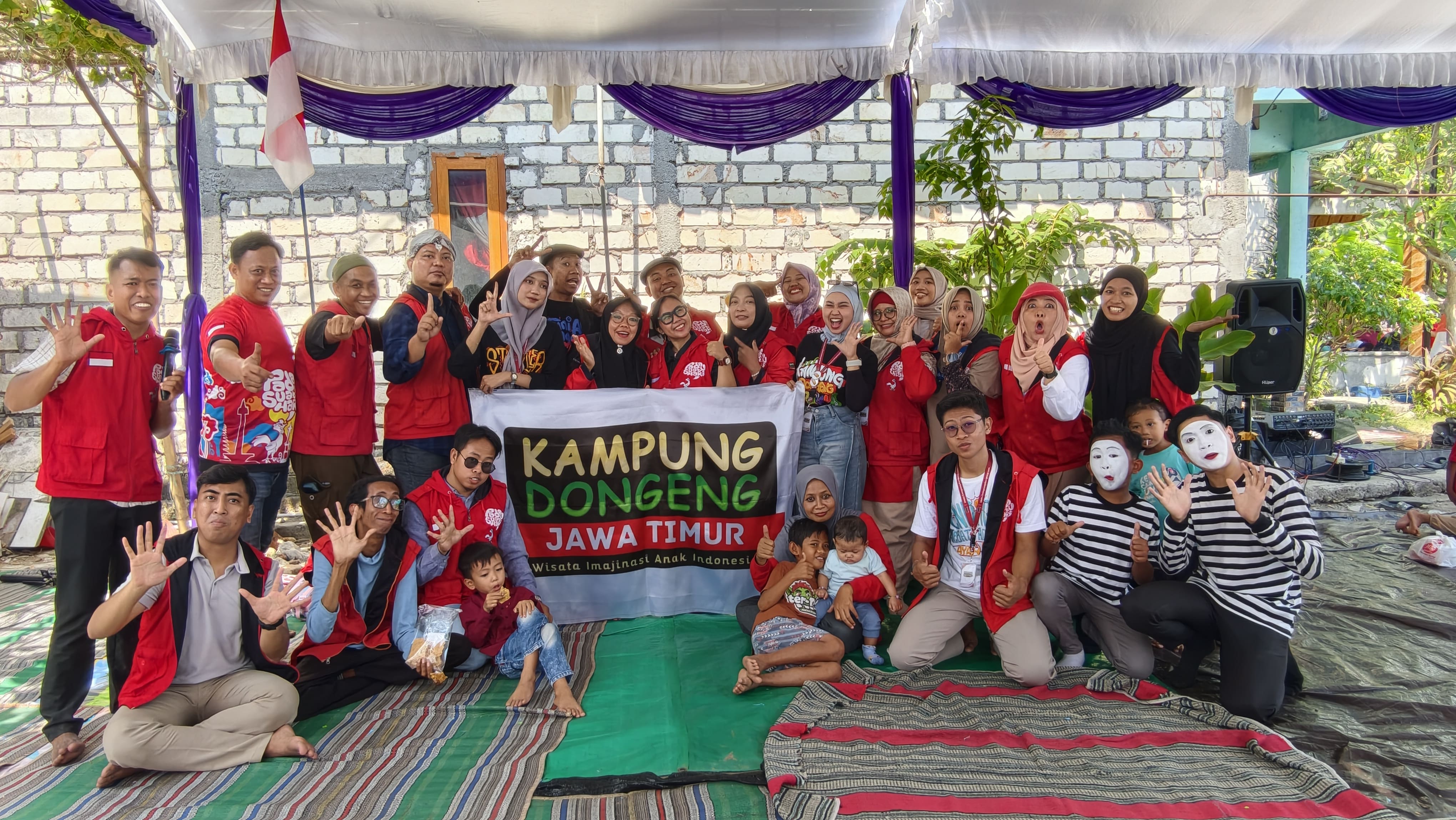 Kampung Dongeng Bojonegoro Sukses Jadi Tuan Rumah Pekan Ceria Jawa Timur