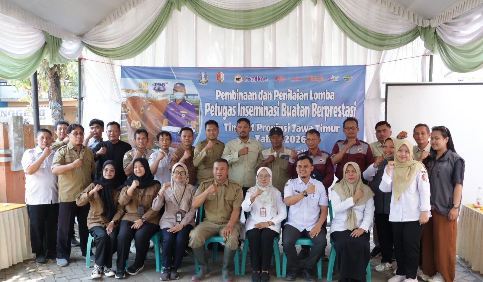Sukses Kembangkan Dunia Peternakan, Petugas IB dari Kasiman Wakili Bojonegoro dalam Lomba Tingkat Jatim