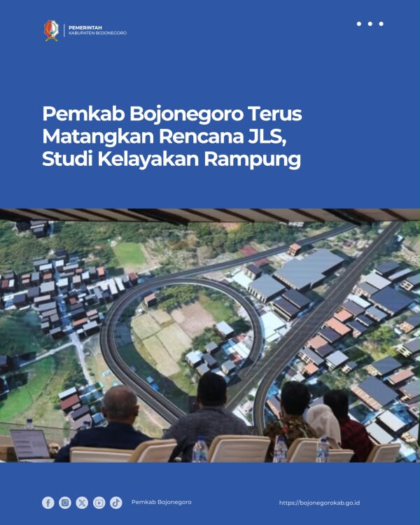 Pemkab Bojonegoro Terus Matangkan Rencana JLS, Studi Kelayakan Rampung