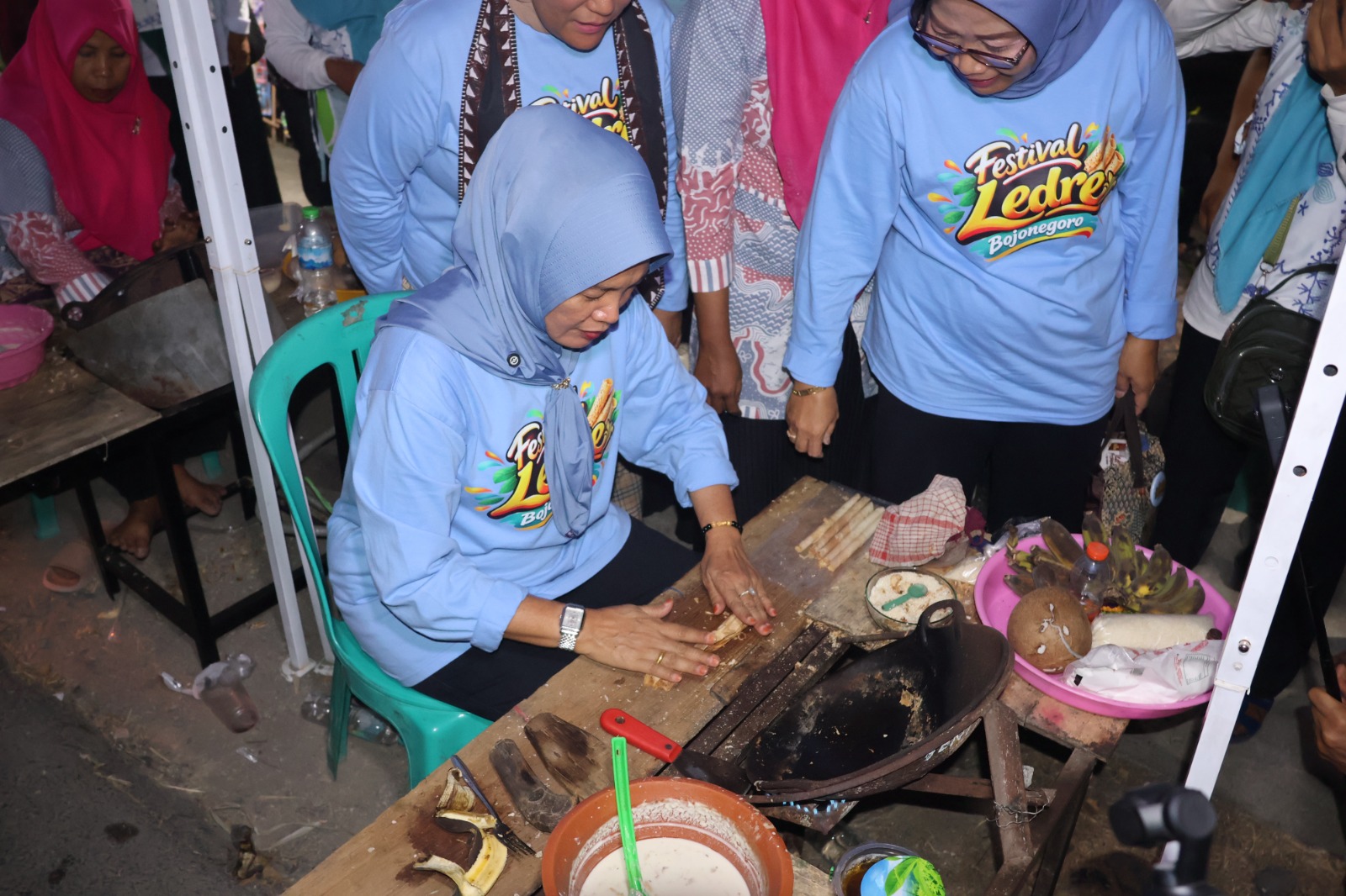 Dorong UMKM, Pemkab Bojonegoro Gelar Festival Ledre di Purwosari